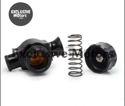 25Mm Universal Dual Port Blow Off Valve (Black) Diverter Valve Dump Valve - Tokyo Tom's