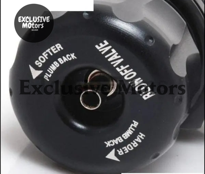 25Mm Universal Dual Port Blow Off Valve (Black) Diverter Valve Dump Valve - Tokyo Tom's