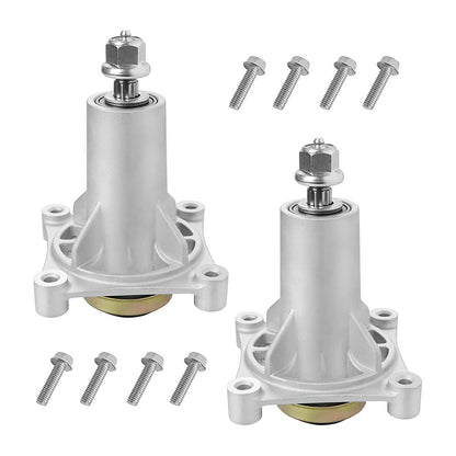 2xSpindle Assembly Suitable For 38-54inchHusqvarna Poulan Pro Mowers LT1597 LTH1797-2