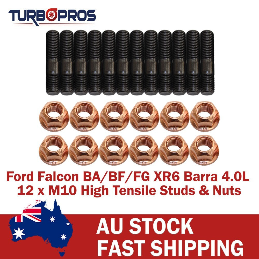 High Tensile Exhaust Manifold Stud Kit for Ford Falcon XR6 BA/BF/FG Barra 4.0L