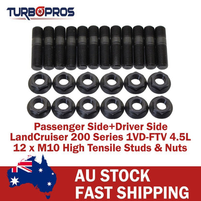 High Tensile Turbo Stud Kit for Toyota Landcruiser 200 Series 1VD-FTV 4.5L