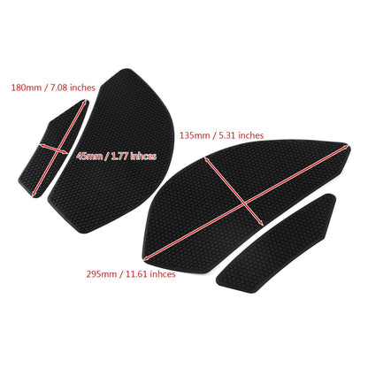 2012-2019 Kawasaki ZX-6R / 2009-2016 ZX 636 Tank Traction Grips Boot Guards
