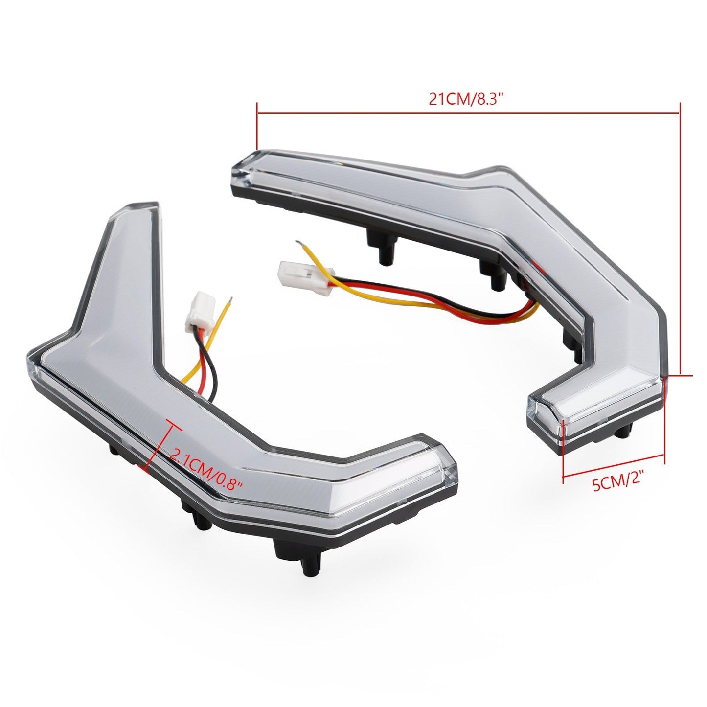 UTV Turn Signal Fang Accent Lights For Polaris RZR XP 4 1000/S 4 900 2014-2020