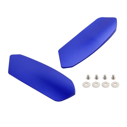 CNC mirror delete blanking block off plates fits Suzuki GSX-R 1000 2017-2024