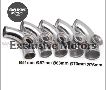 2"51mm 90 degree Flange Pipe Fit For Type-2 II 2 Adjustable SQV BOV Blow Off Valve TK-BOV01FP51-90R - Tokyo Tom's