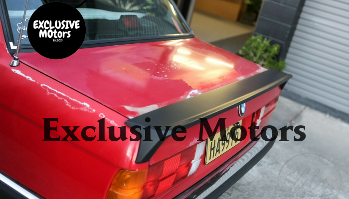 Zender  Rear Spoiler for BMW E30 Coupe/4 Door 1982-1994