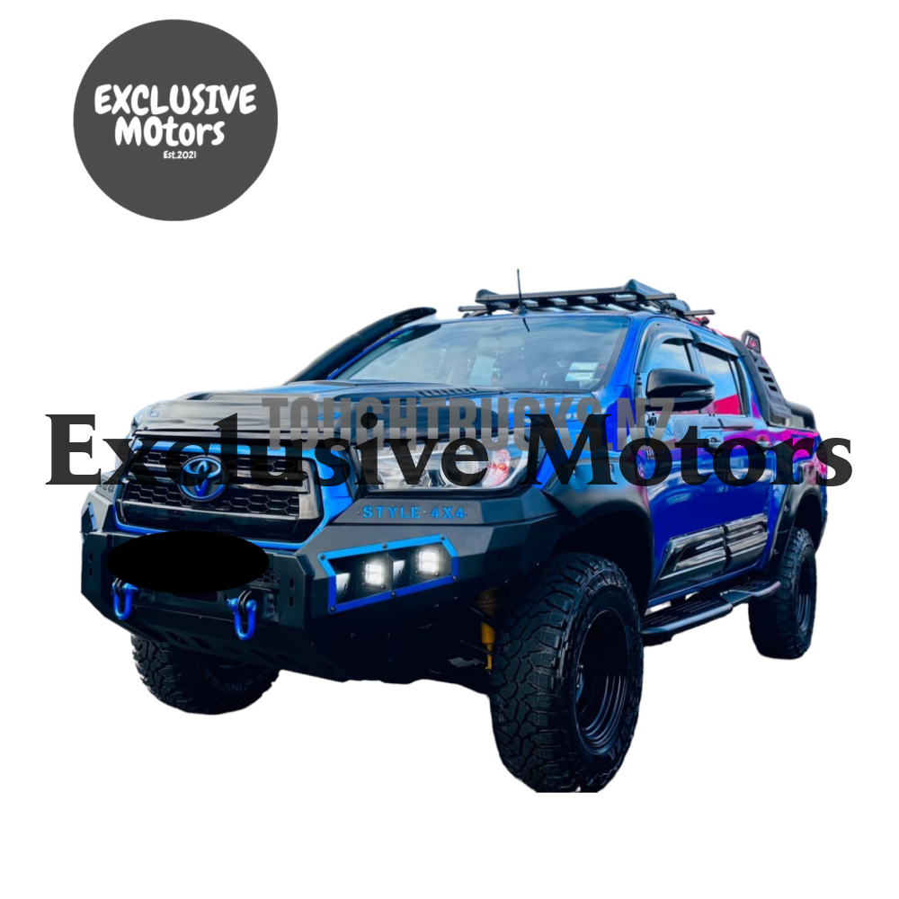 Steel Side Steps Heavy Duty for Toyota Hilux (2015-2023)