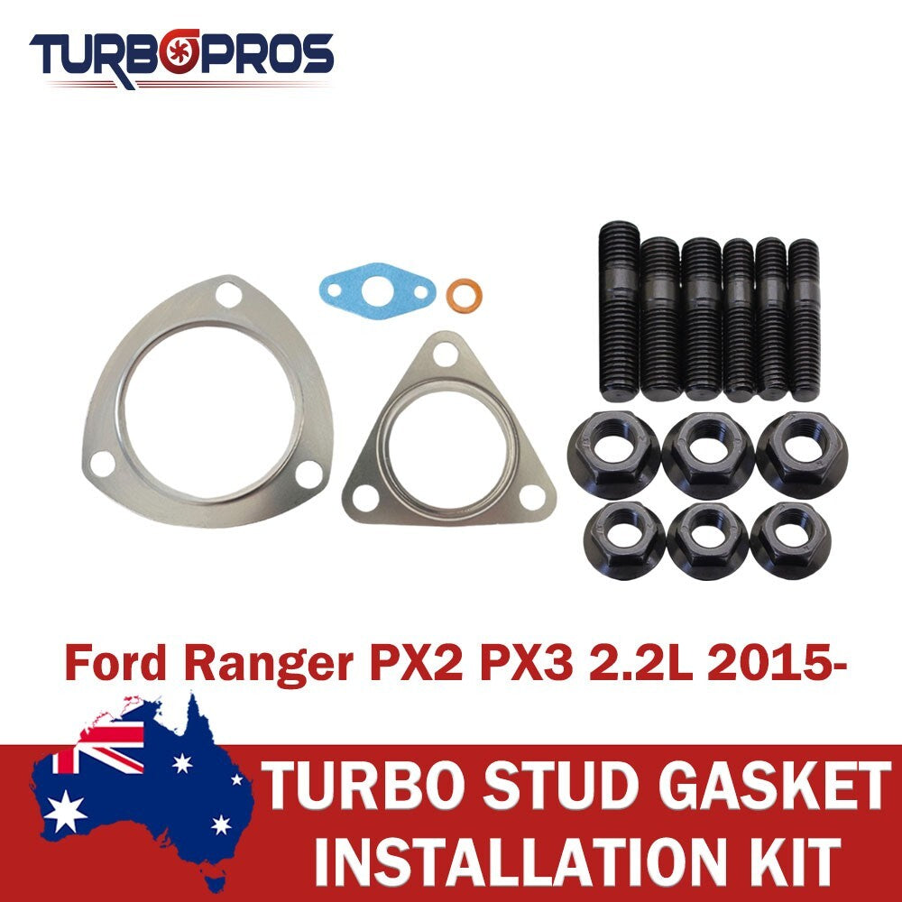 Turbo Installation Stud & Gasket Kit for Ford Ranger 2.2L 2015 Onwards