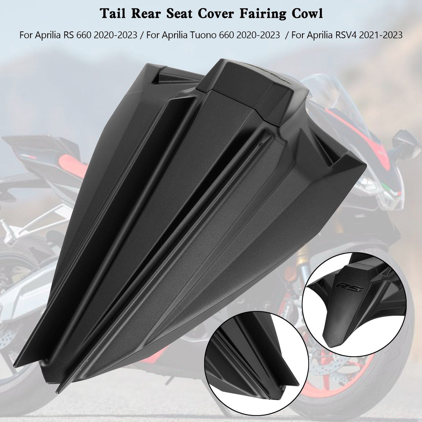2020-2023 Aprilia RS 660 Tuono 660 Rear Seat Cover Fairing Cowl