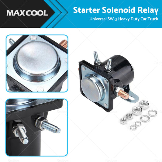 Starter Solenoid Relay 4 Terminal for Ford  12V