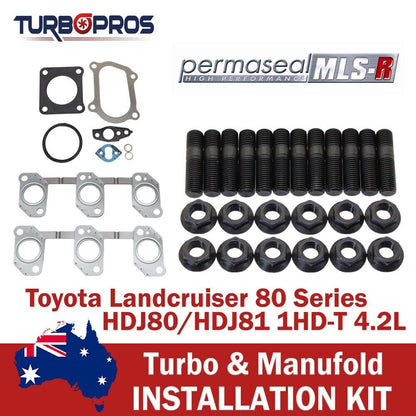 Permaseal MLS-R Turbo&Exhaust Manifold Stud&Gasket Kit for Toyota LC 80S 4.2L