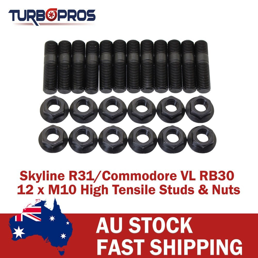 High Tensile Exhaust Manifold Stud Kit for Holden Commodore VL RB30