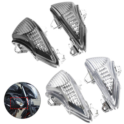 Front Turn Signals Cover For Kawasaki ER-6N EX650 Ninja 650 400R EX400 Generic
