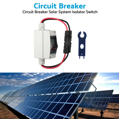 PV Isolator Switch DC 500V 32A IP65 Disconnect Circuit Breaker Suitable for Solar-Panels-2
