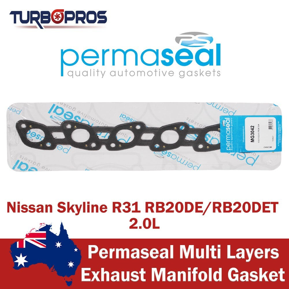 Permaseal Exhaust Manifold Gasket for Nissan Skyline R31 RB20DE/RB20DET 2.0L