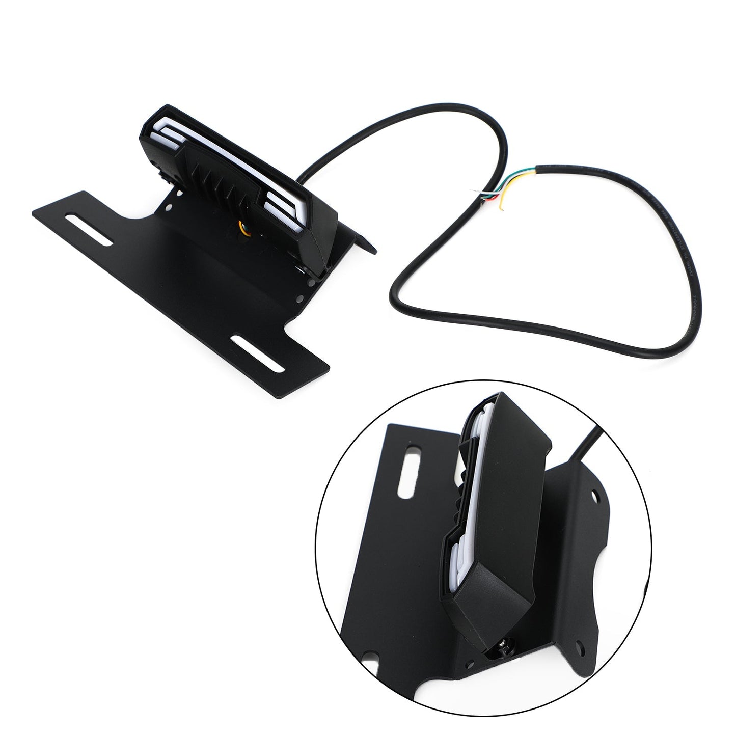 License Plate Holder Frame Bracket fit for SUZUKI DRZ400S DRZ400SM DRZ400E Generic