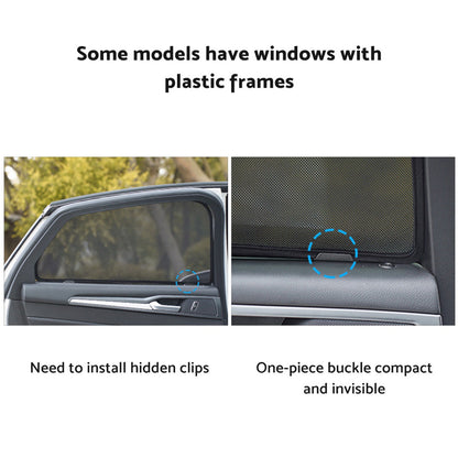 2x Triangular Car Window Sun Shades Suitable For Mazda CX-30 2019-2025 UV Protection-4