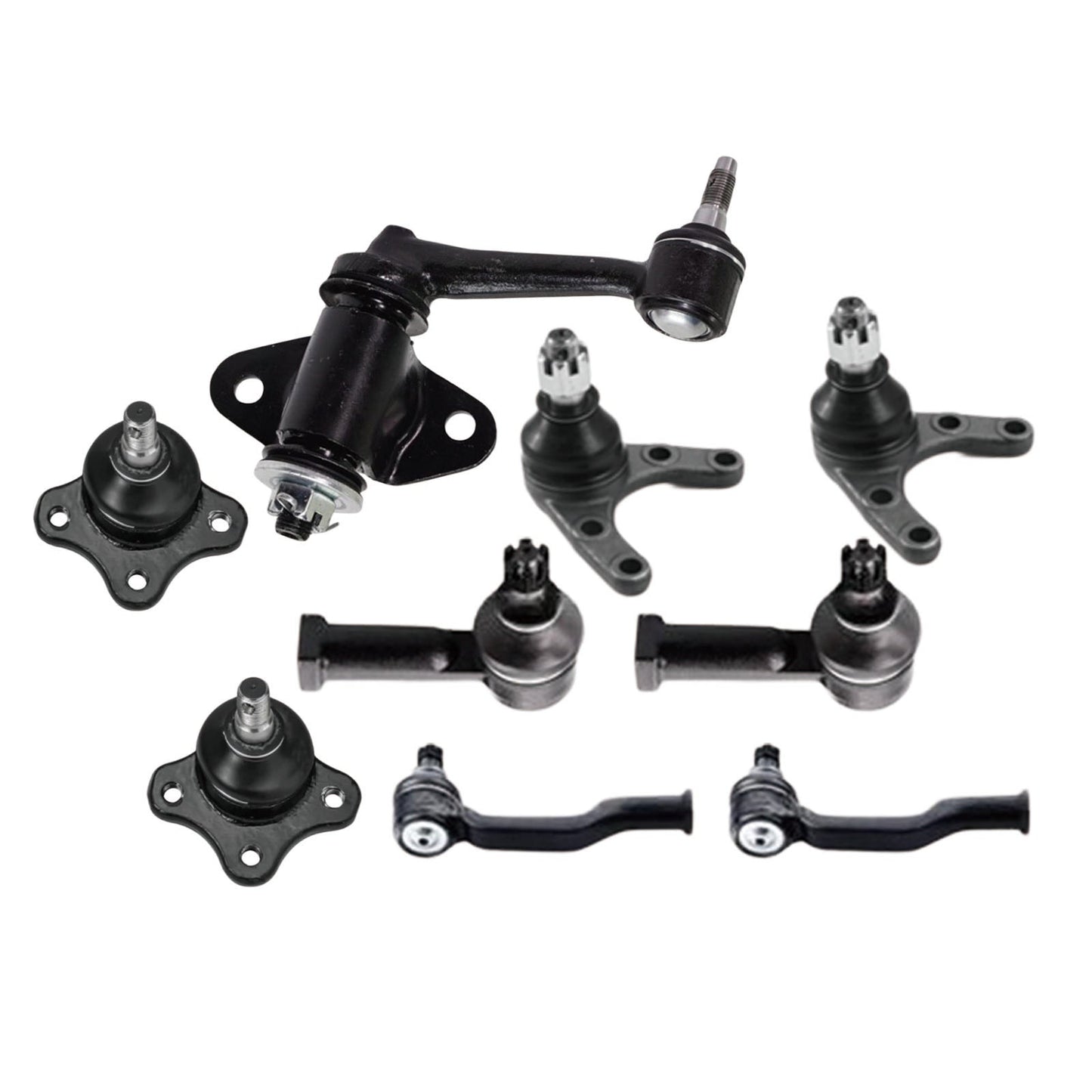 Ball Joint, Tie Rod End & Idler Pitman Arm Kit Suitable For Mazda B2600 UF 1989-1998-0