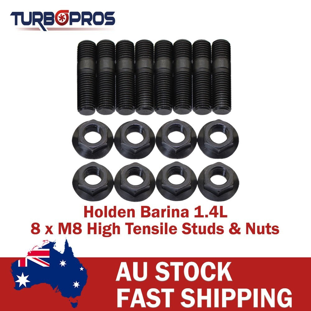 High Tensile Exhaust Manifold & Turbo Charger Stud Kit for Holden Barina 1.4L