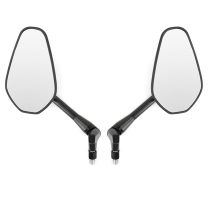 Pair M10 Rearview Mirror for Motorcycle Custom Cruiser Cafe Racer UNIVERSAL Generic
