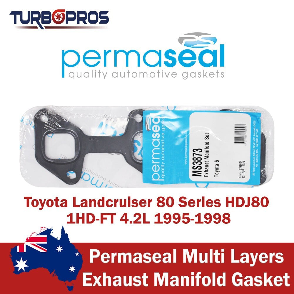 Permaseal Exhaust Manifold Gasket for Toyota Landcruiser 80 Series 1HD-FT 4.2L