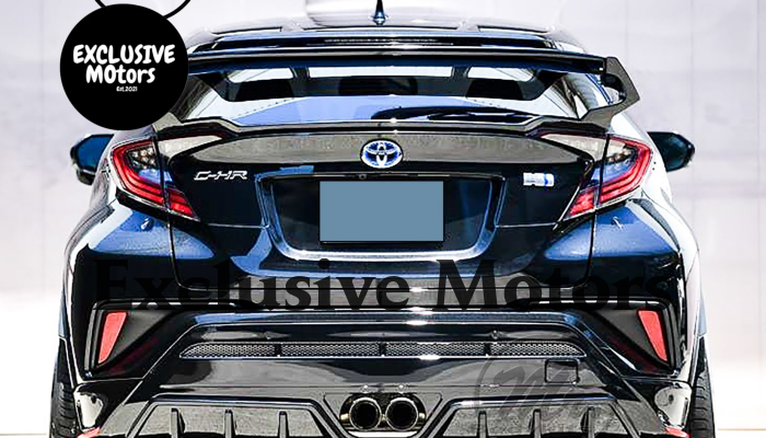 Rear Boot Wing Spoiler for Toyota C-HR Noblesse  2016-2023