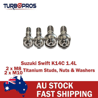 Titanium Turbo Charger Stud Kit for Suzuki Swift K14C 1.4L