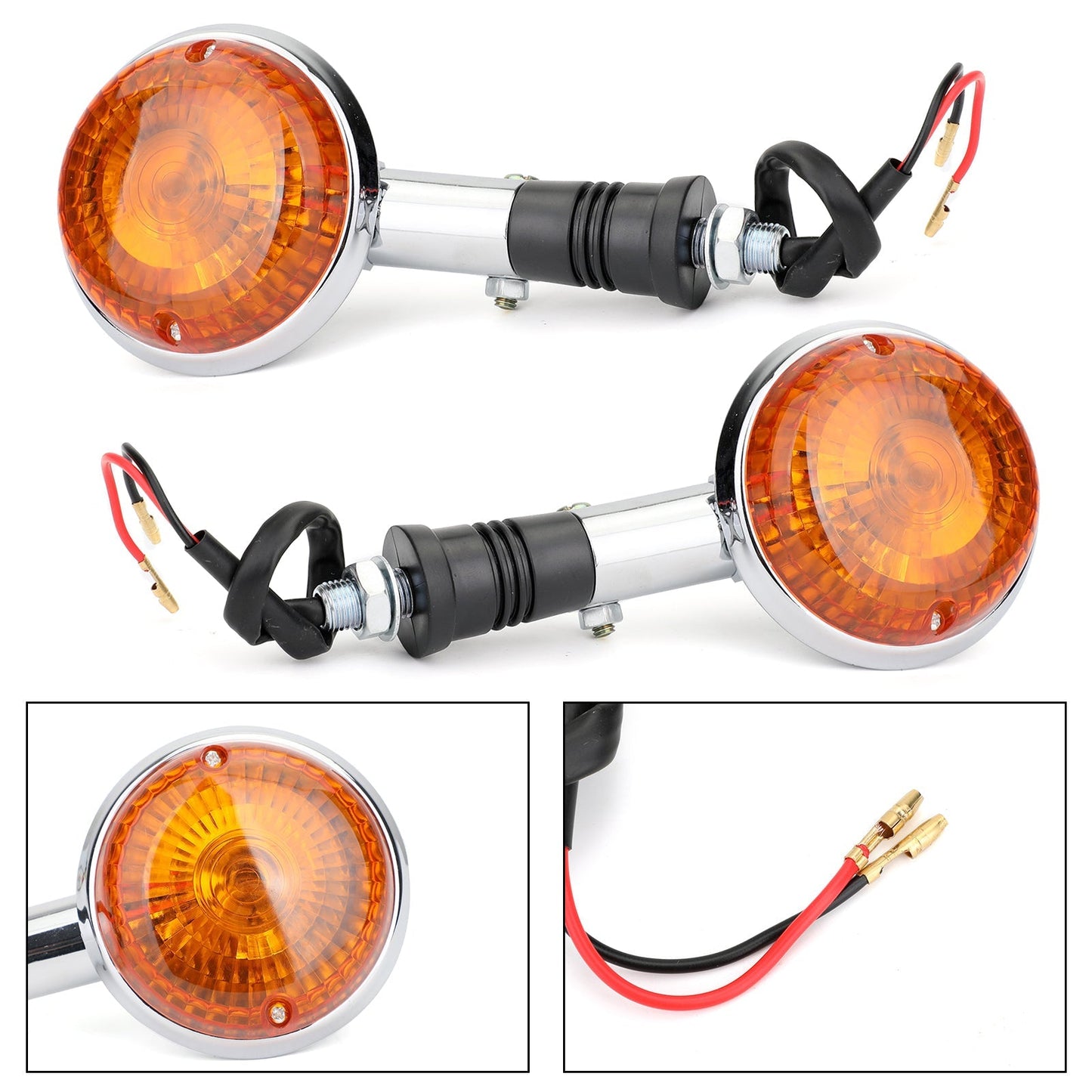 Motorcycle Turn Indicator Signal for Yamaha XV535 XV920 Virago XV1100 XVS1100 Generic