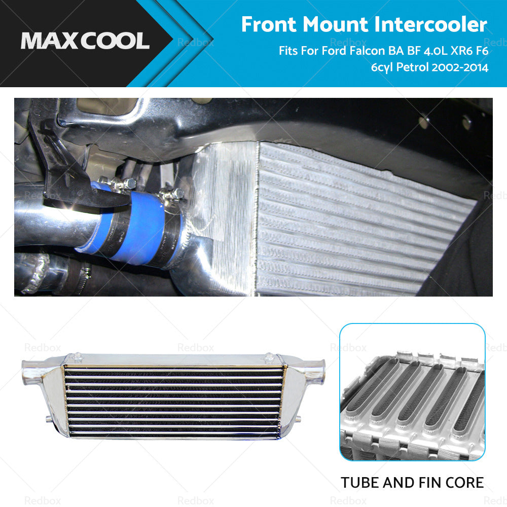 Front Mount Intercooler for Ford Falcon XR6 F6 Typhoon 4.0 Petrol 2002-2014
