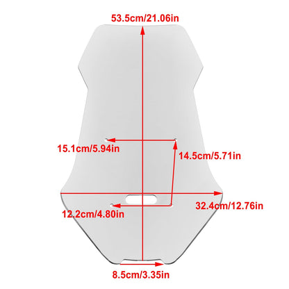Honda ADV150/ADV160 2019-2023 ABS Motorcycle Windshield WindScreen