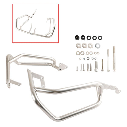 Lower Engine Guard Frame Crash Bar Steel Fit Silver For Honda Nt1100 Nt 1100 22