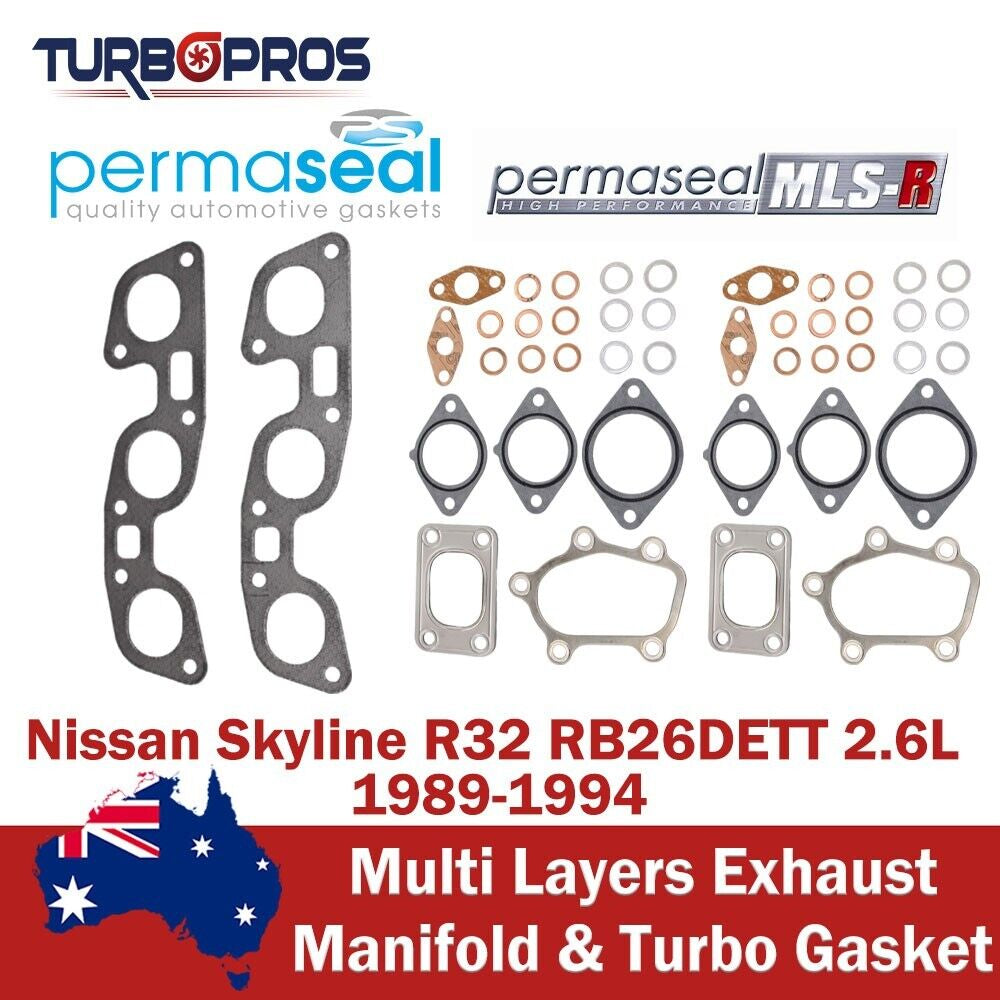 Permaseal MLS-R Exhaust Manifold&Turbo Gasket for Nissan Skyline R32 2.6L