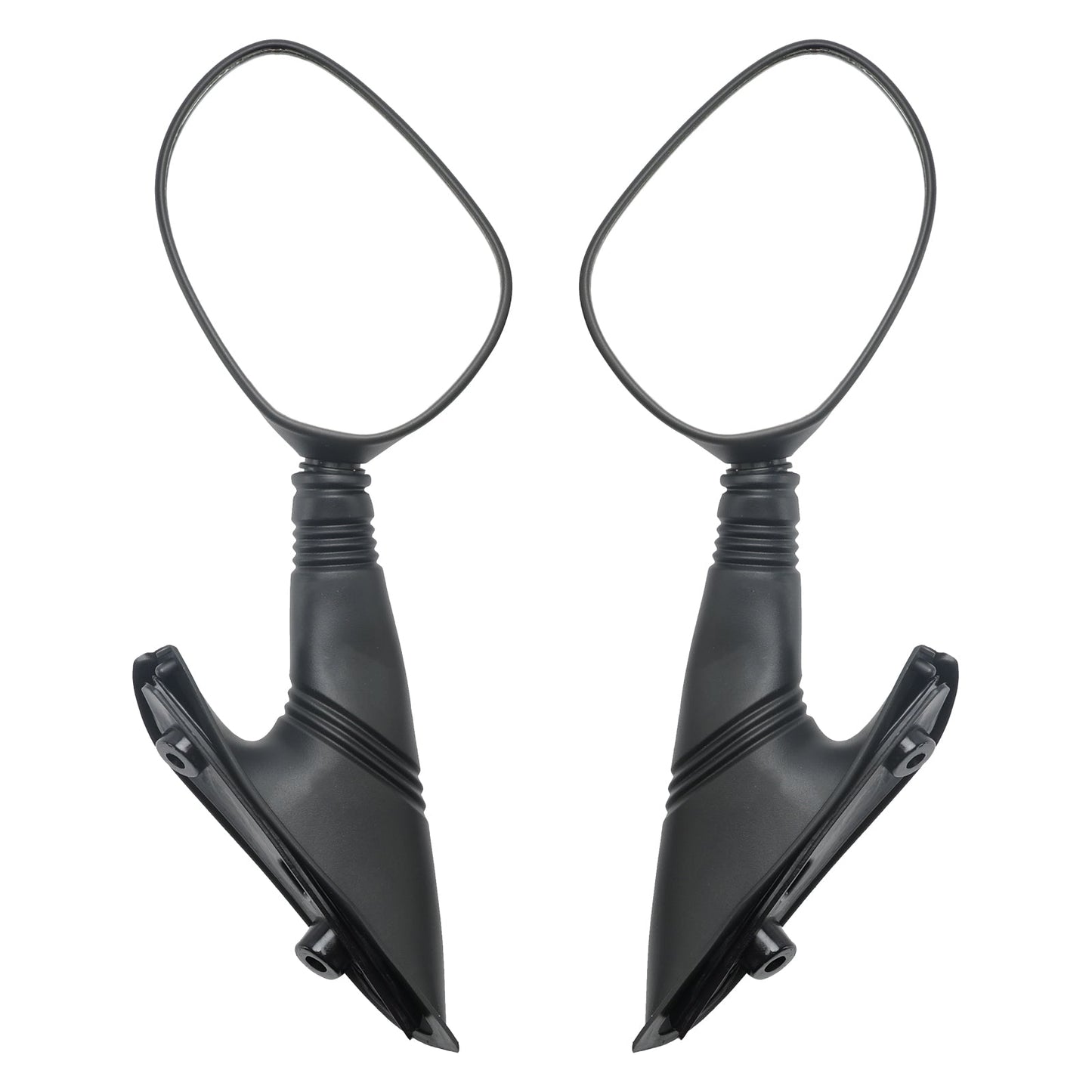 BLACK PAIR of REAR VIEW MIRRORS FOR PIAGGIO X9 125/180/200/250/500 2000-2003