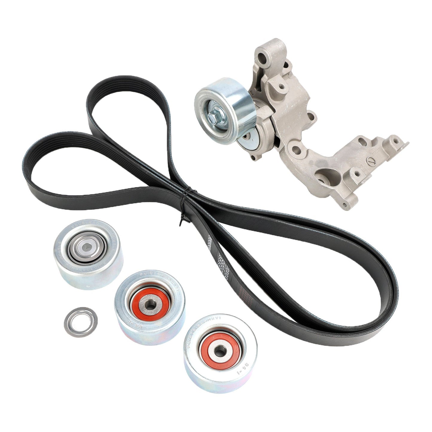 Drive Belt Tensioner & Idler Pulley Kit for Toyota FJ Cruiser V6 4.0L (2007-2009)