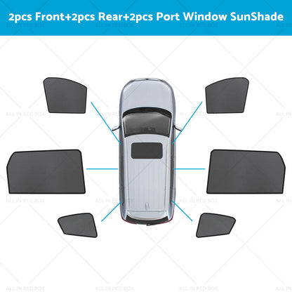 Rear Car Window Magnetic Sun Shade Mesh Suitable For LDV D90 2017-2023-9