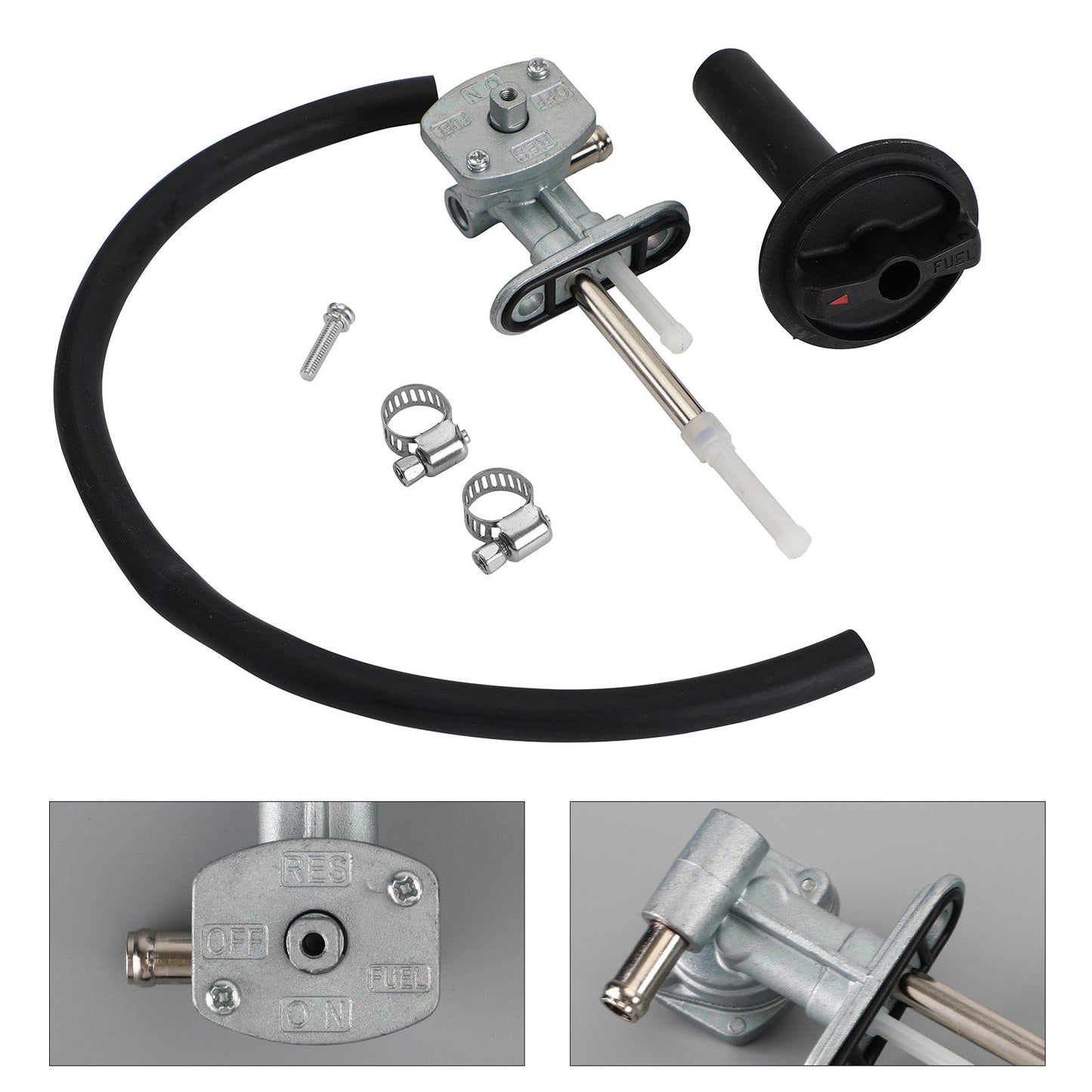 Fuel Valve Petcock & Lever for Yamaha Kodiak YFM400FA YFM450FA 4x4 2000-2006 Generic