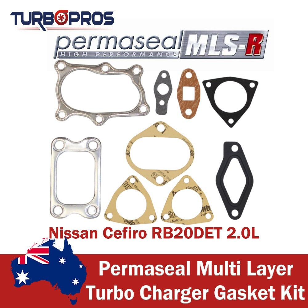 Permaseal MLS-R Turbo Charger Gasket Kit for Nissan Cefiro RB20DET 2.0L