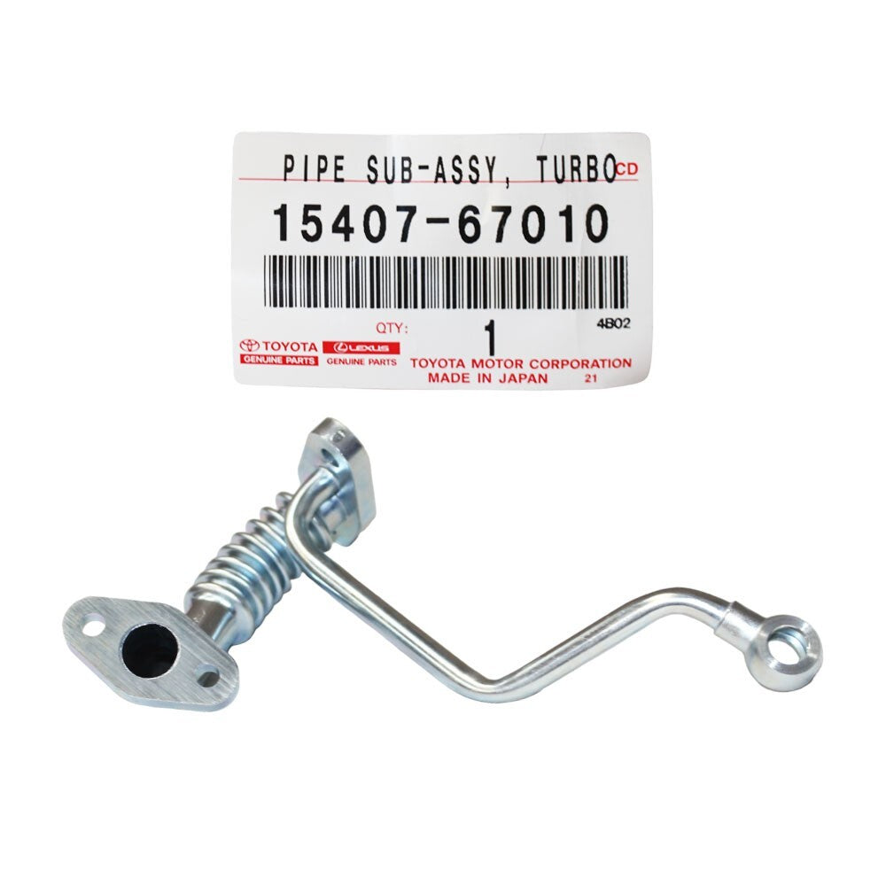 Genuine Turbo Charger Oil Feed & Return Pipe for Toyota Hiace 1KZ-TE 3.0L