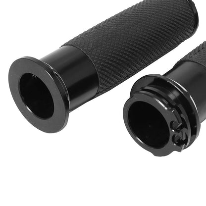 1-inch Pair Black Hand Grip Handle Bar Suitable For Harley-Davidson Touring 2000-2020 / Dyna 2000-2017 / Sportster 2004-2020-4