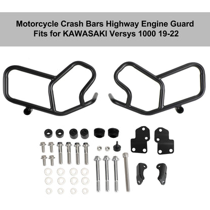 Kawasaki Versys 1000 19-22 Engine Guard Crash Bar Frame Protector Bumper