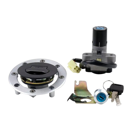 Ignition Switch, Fuel & Gas Cap Lock Key Set Suitable For Suzuki GS500 2001-2012-0