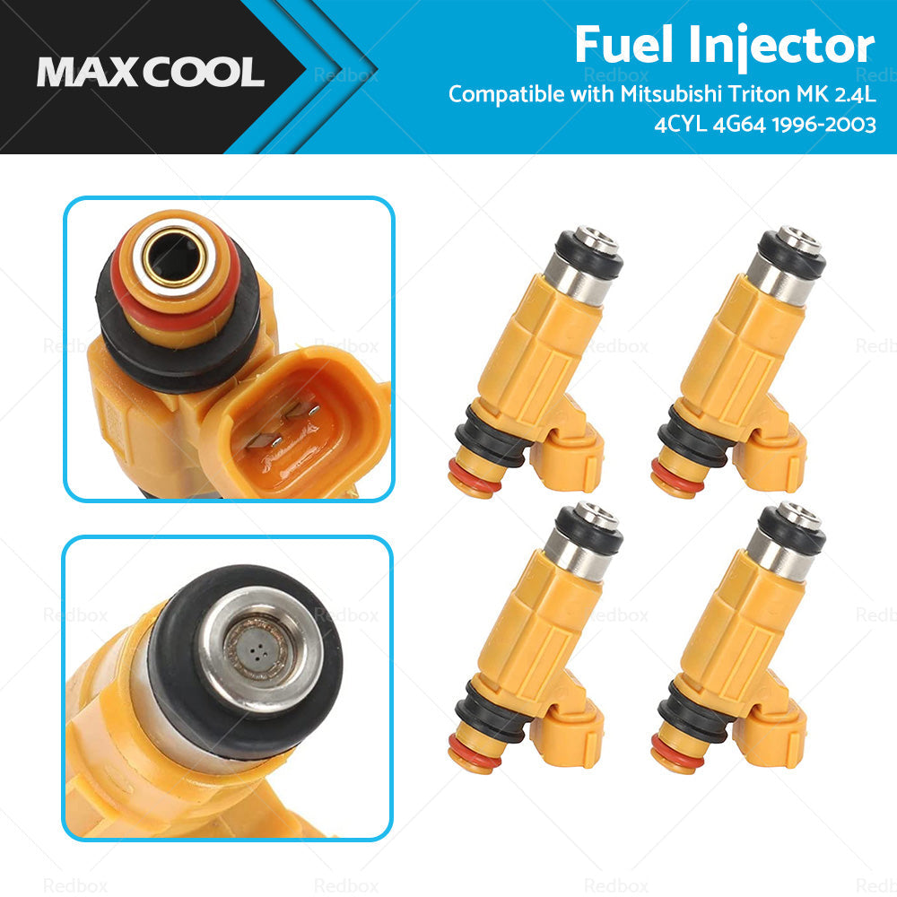 Fuel Injector 4.4L for Mitsubishi Triton MK 4G64 1996-2003
