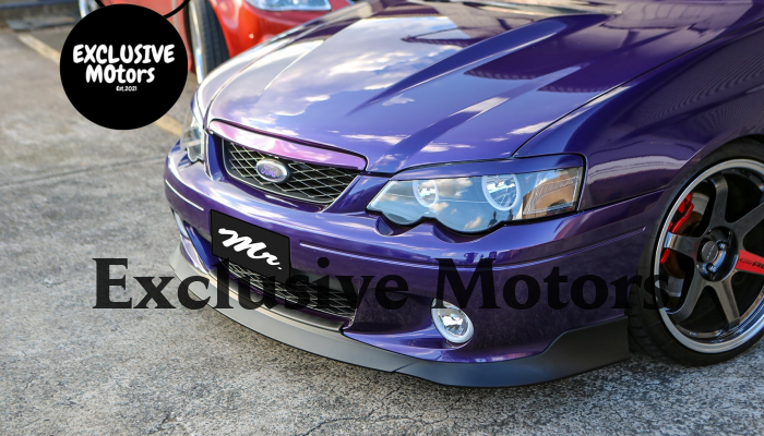Front Lip Splitter for Ford Falcon XR6 XR8 BA Series 2002-2005 Factory Bumper