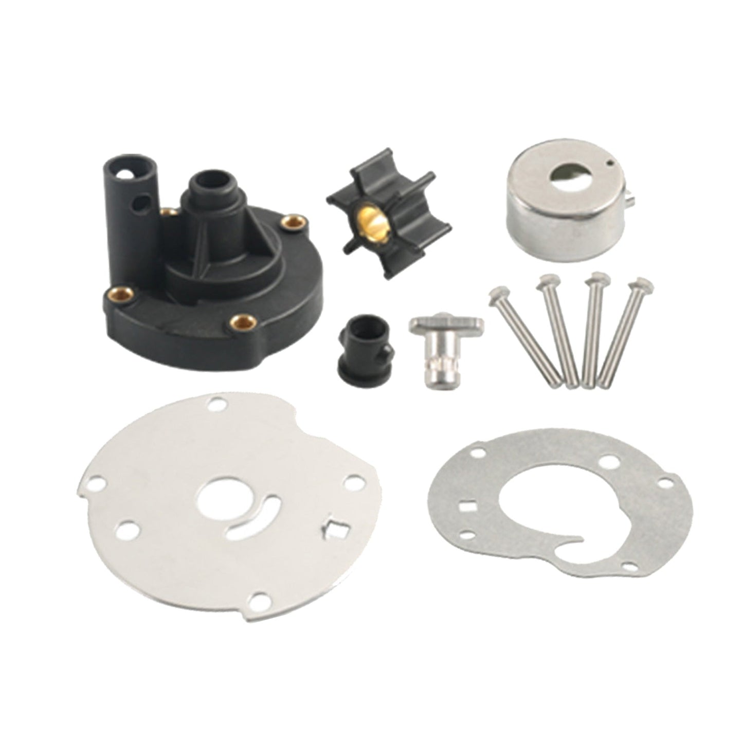 Water Pump Kit With Impeller Suitable For Johnson / Evinrude Outboard Marine-0