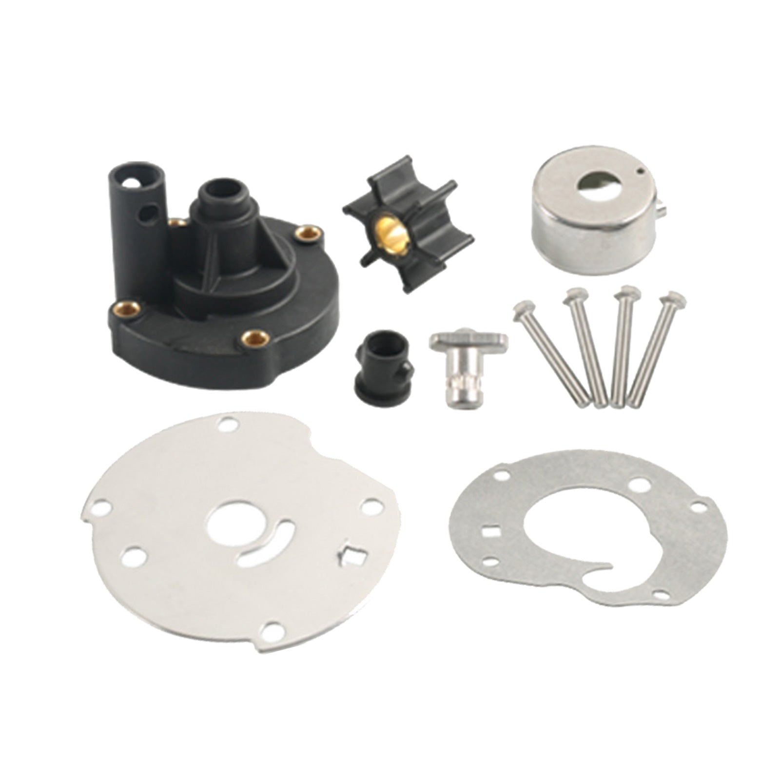 Water Pump Kit With Impeller Suitable For Johnson / Evinrude Outboard Marine-0