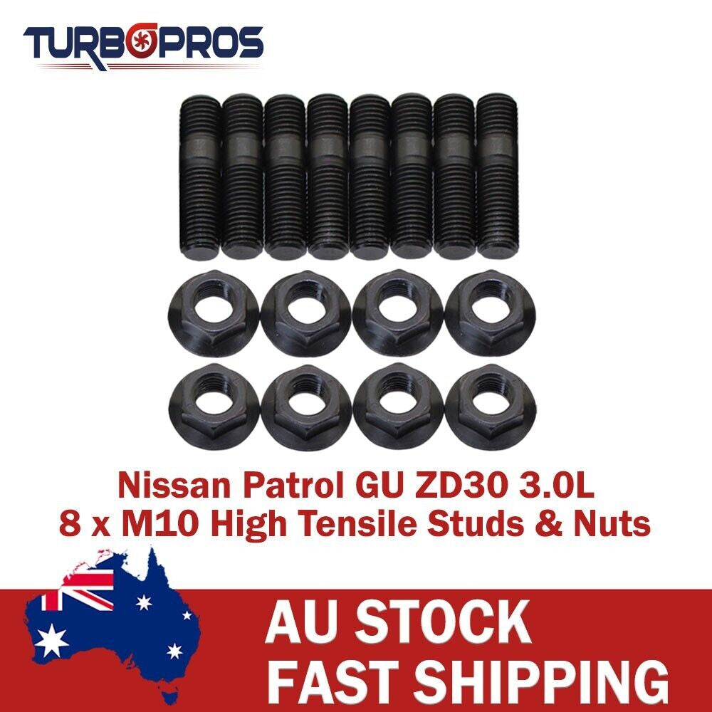 High Tensile Exhaust Manifold Stud Kit for Nissan Patrol GU ZD30 3.0L