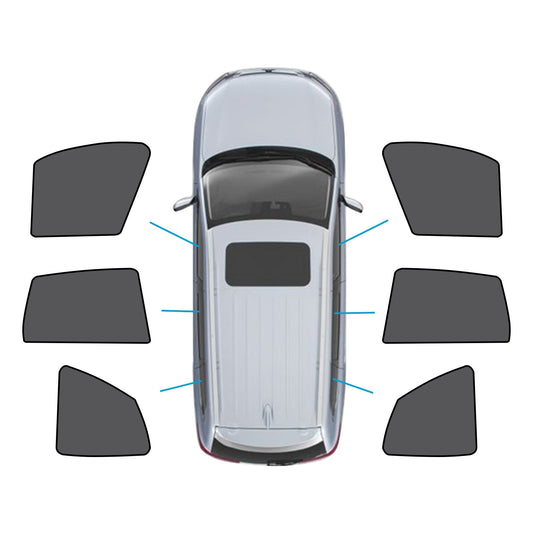 Magnetic Mesh Sun Shades for BMW iX3 2023-2024