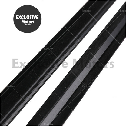 4X Door Glass Seal Weatherstrip for Toyota Land Cruiser Prado 120 Series