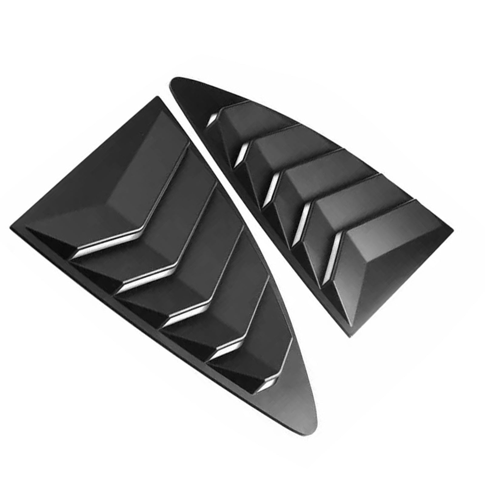 2x Car Rear Side Window Louvers Cover Suitable For Toyota 86 / Subaru BRZ 2013-2019-2