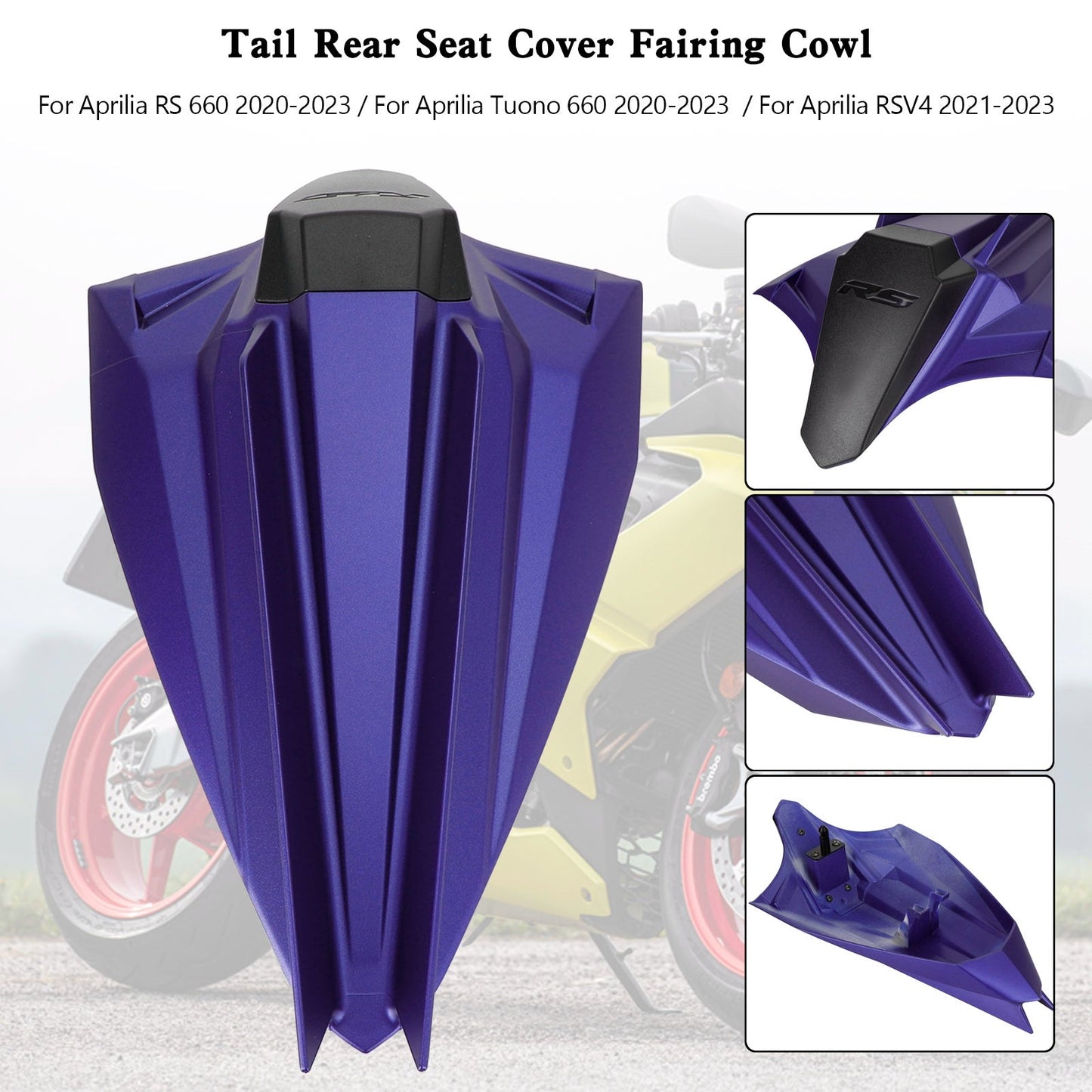 2020-2023 Aprilia RS 660 Tuono 660 Rear Seat Cover Fairing Cowl